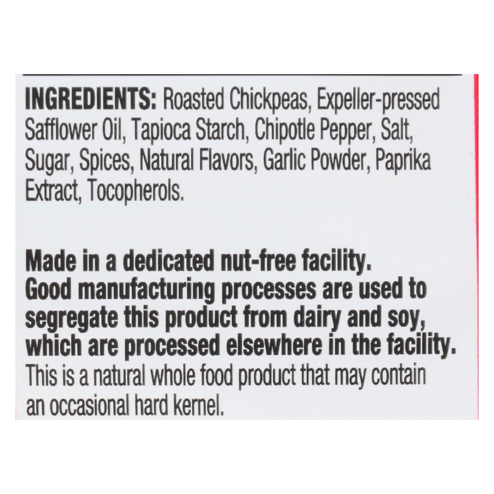 The Good Bean Crispy Crunchy Chickpea Snacks - Smoky Chili And Lime - Case Of 6 - 6 Oz. - GreatEagleInc