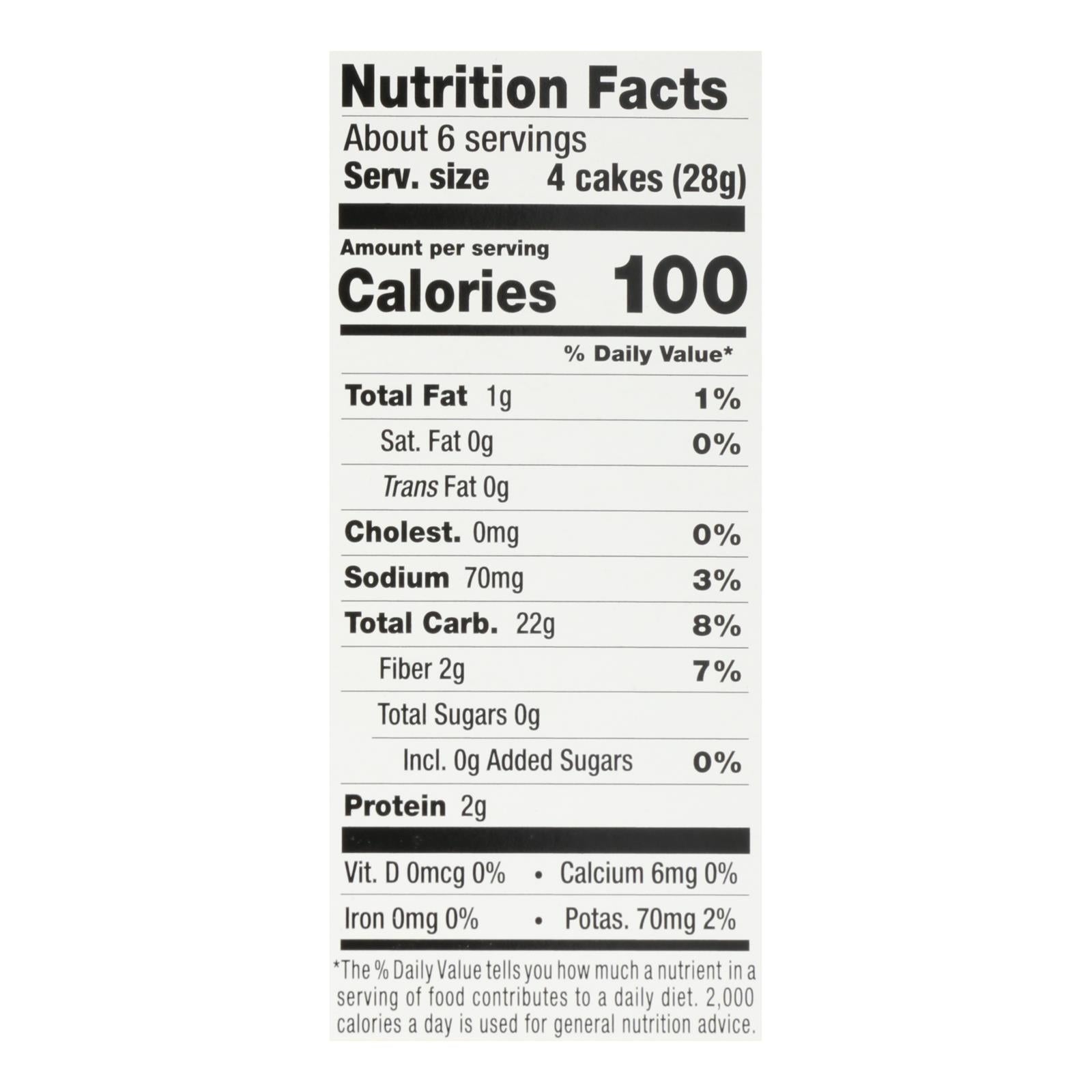 Lundberg Family Farms - Rice Ck Basil Thyme Thin - Case Of 6-6 Oz - GreatEagleInc