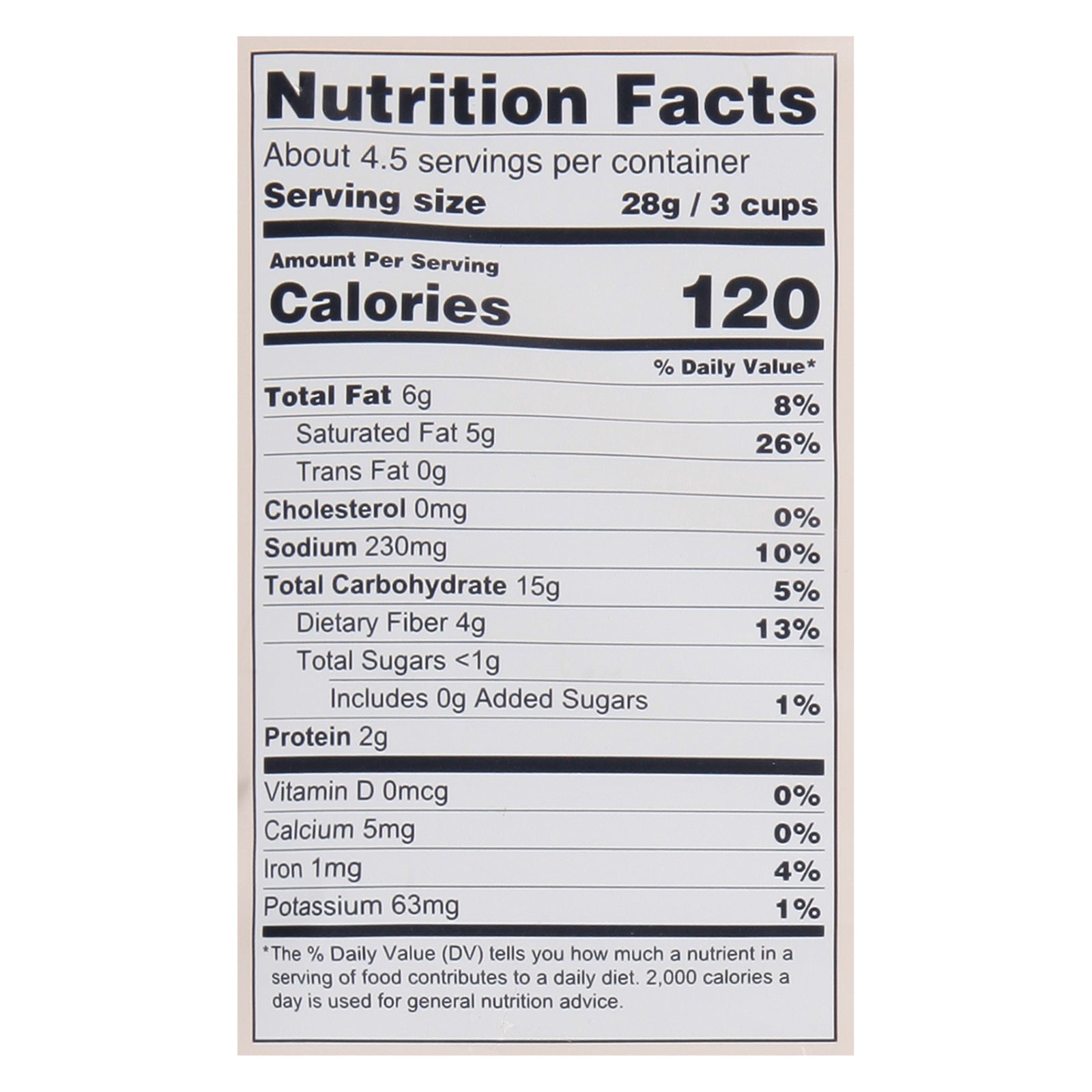 Lesser Evil - Popcorn No Chs Chsiness - Case Of 12-4.6 Oz - GreatEagleInc