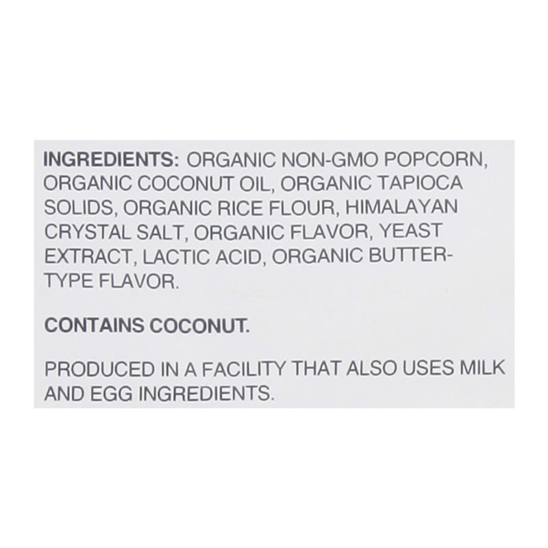 Lesser Evil - Popcorn No Chs Chsiness - Case Of 12-4.6 Oz - GreatEagleInc