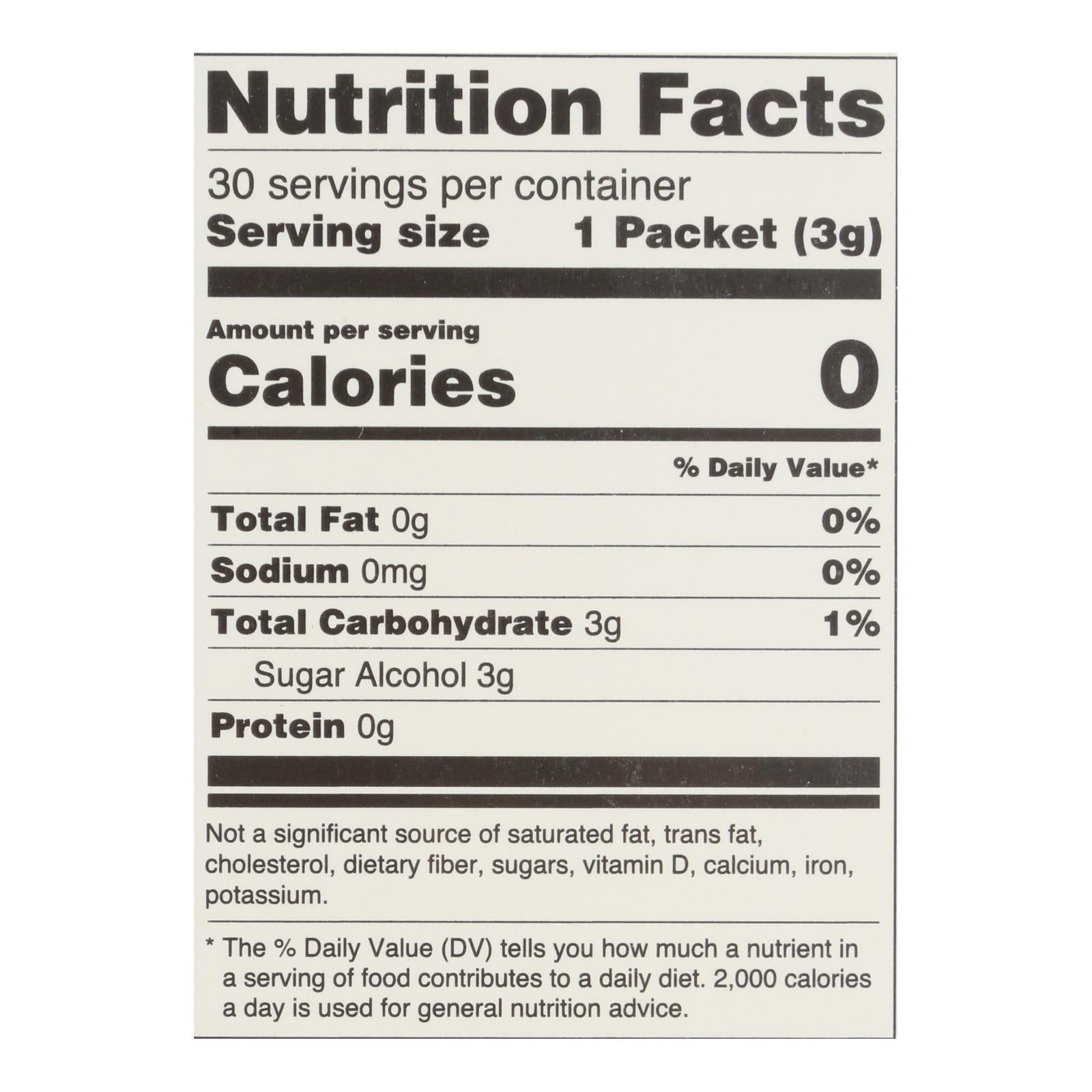 Lakanto - Monkfruit Sweetener Sticks - 30 Count - Case Of 8 - 3.17 Oz. - GreatEagleInc