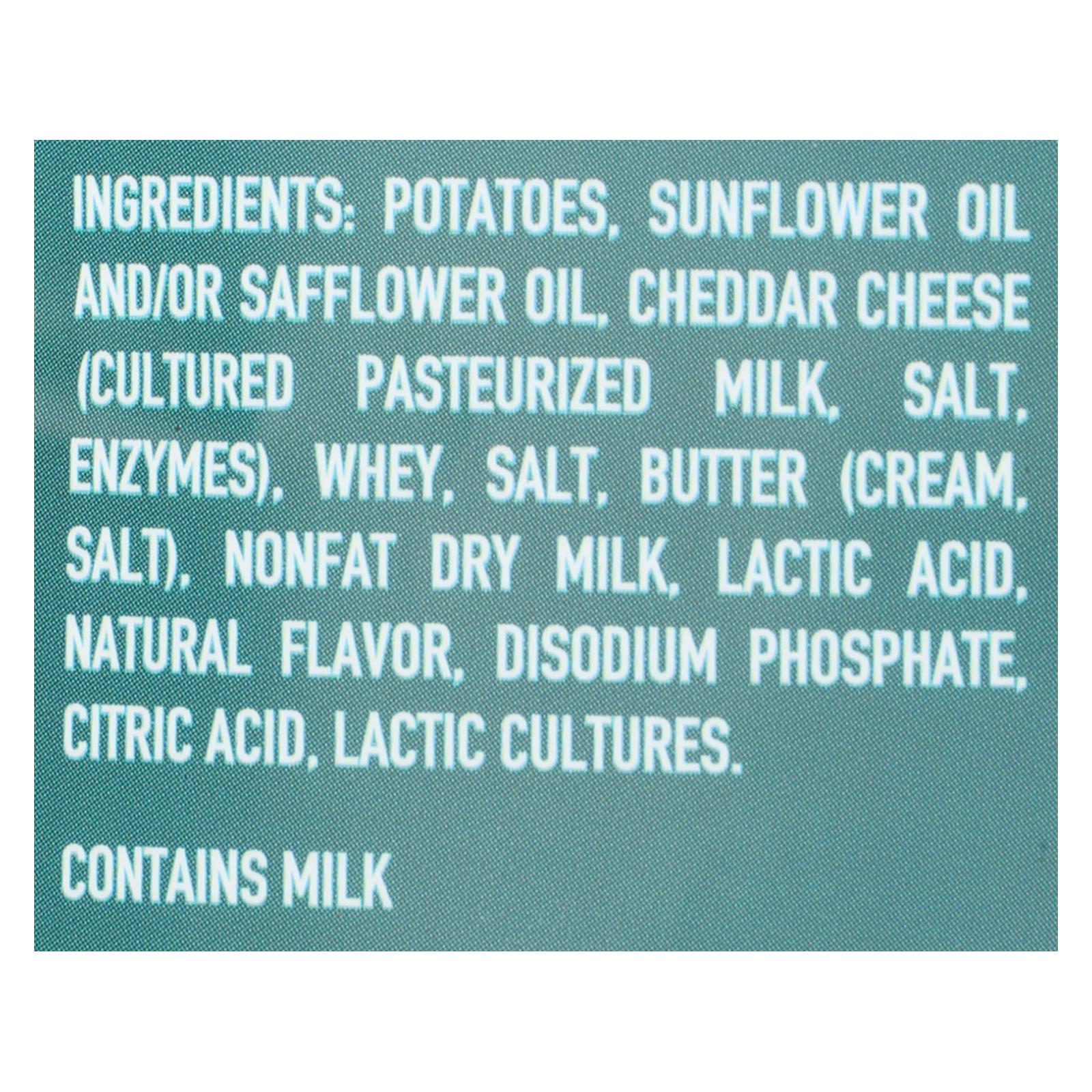 Boulder Canyon Natural Foods - Kettle Chips Wht Cheddar - Case Of 12 - 6 Oz - GreatEagleInc