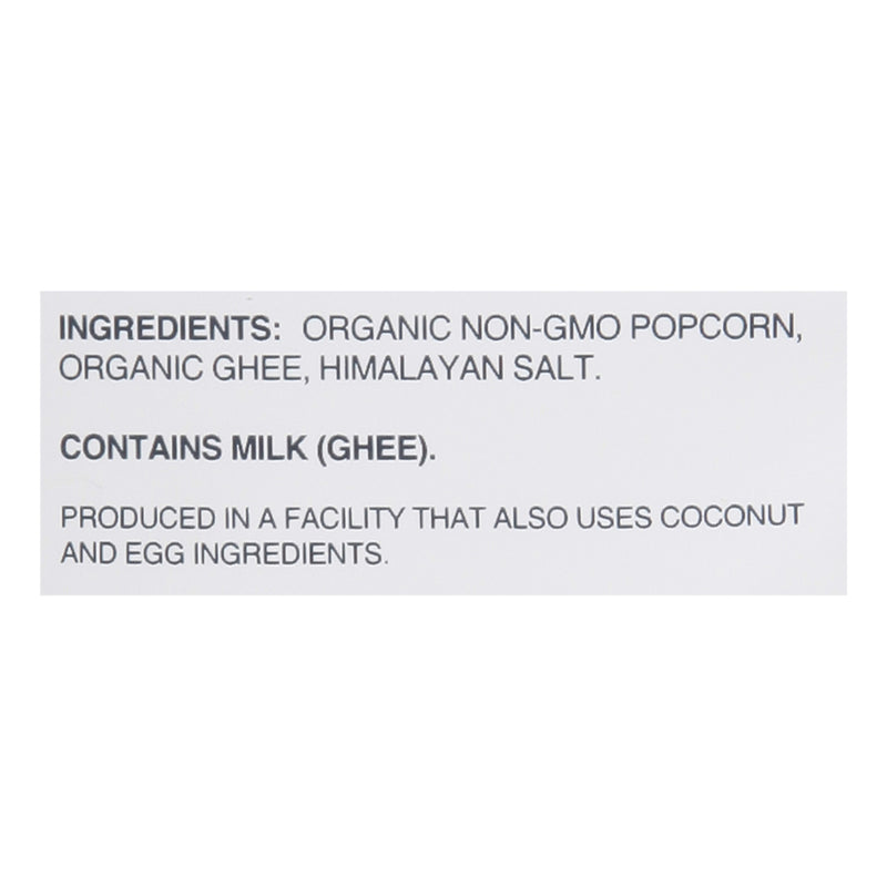 Lesser Evil - Popcorn Oh My Ghee - Case Of 12-4.6 Oz - GreatEagleInc