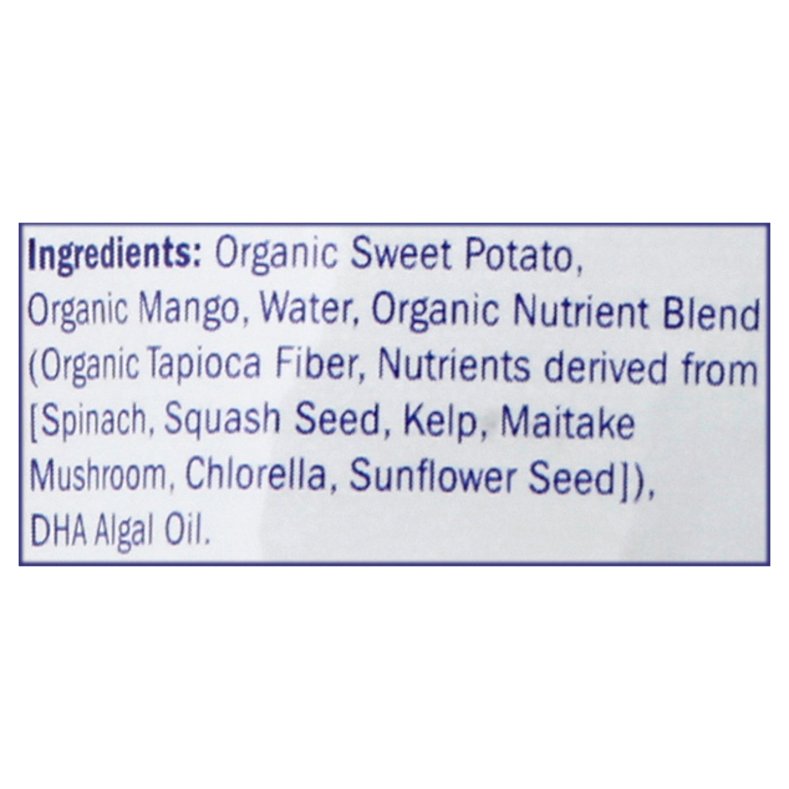 Cerebelly - Puree Sweet Potato Mango - Case Of 6-4 Oz - GreatEagleInc