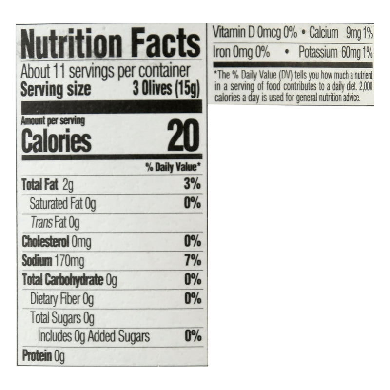 Bono - Olives Garlic Stuffed - Case Of 6-5.6 Oz - GreatEagleInc