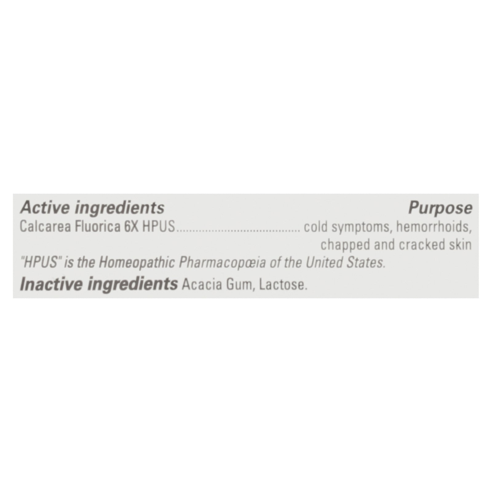 Hyland's - Calc Flour 6x Cell Salt - 1 Each-100 Tab - GreatEagleInc