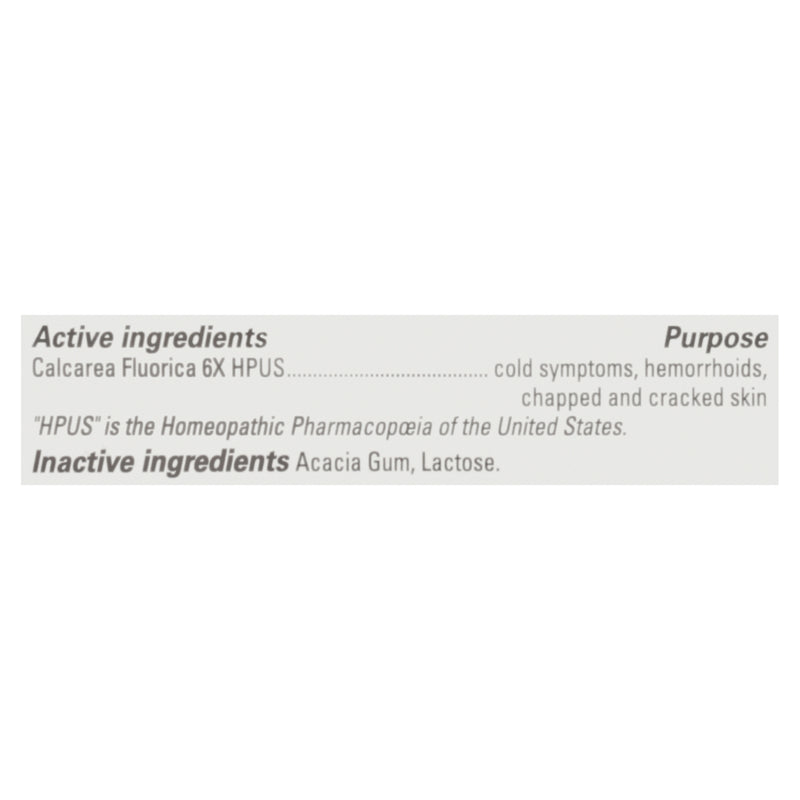 Hyland's - Calc Flour 6x Cell Salt - 1 Each-100 Tab - GreatEagleInc