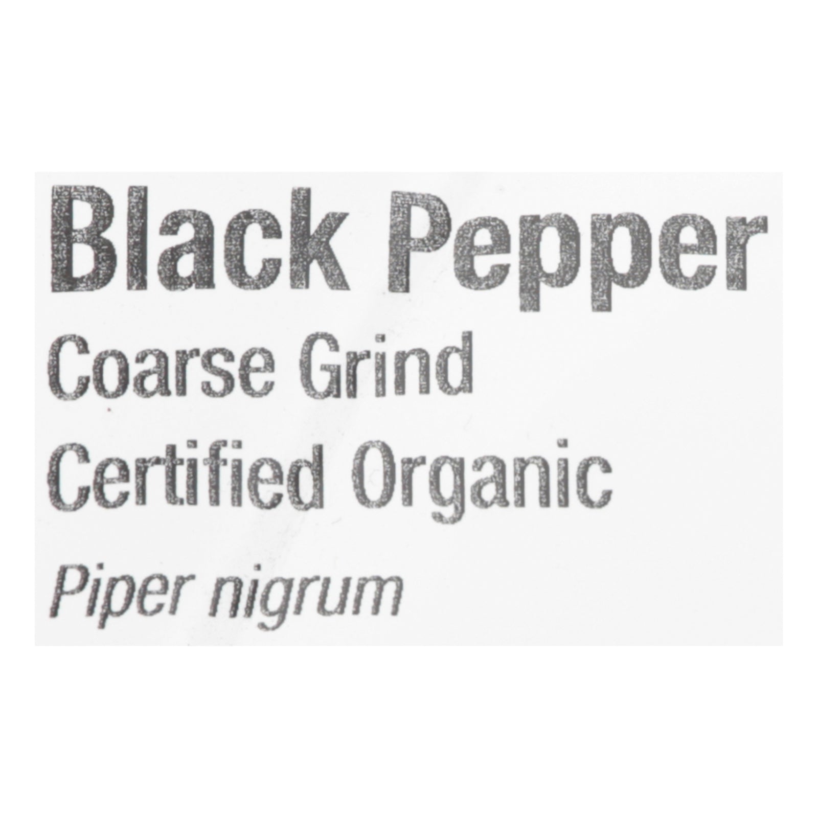 Frontier Herb Organic Coarse Black Pepper - Single Bulk Item - 1lb - Eco-Friendly Home & Grocery