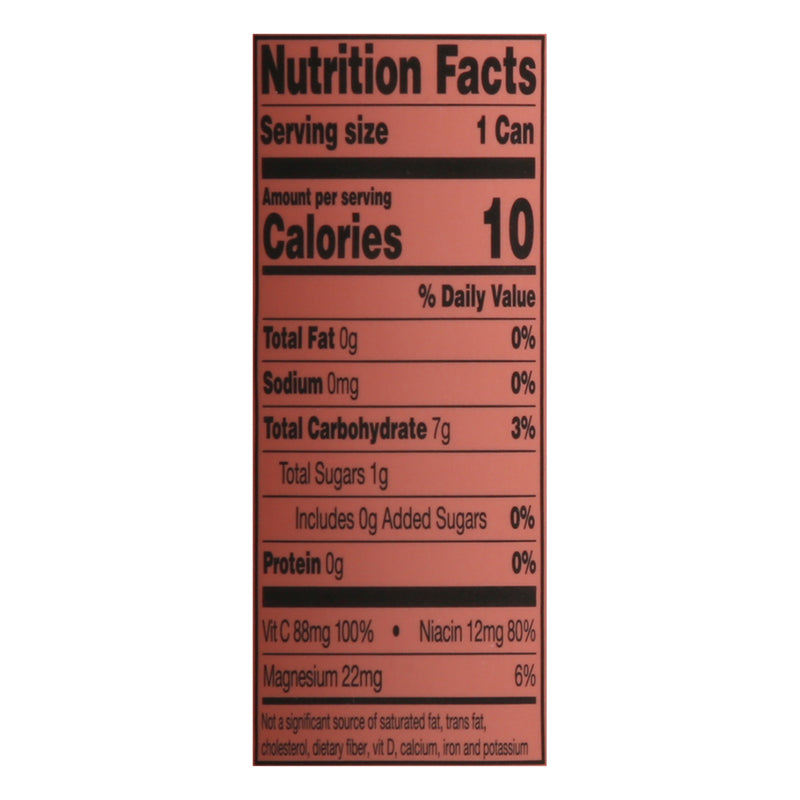 Heywell - Sparkling Energy Fcus Strwb Lm - Case Of 12-12 Fz - GreatEagleInc