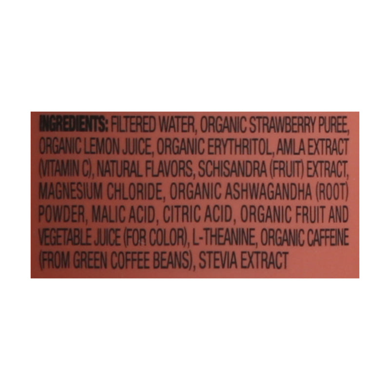 Heywell - Sparkling Energy Fcus Strwb Lm - Case Of 12-12 Fz - GreatEagleInc