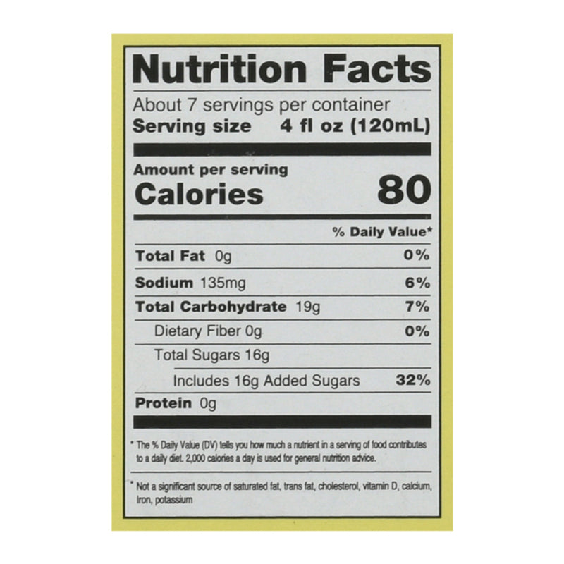 Q Drinks - Mix Margarita - Case Of 6-4/7.5 Fz - GreatEagleInc