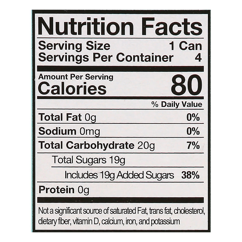 Q Drinks - Tonic Water Can 4pk Eldrflw - Case Of 6-4/7.5 Oz - GreatEagleInc