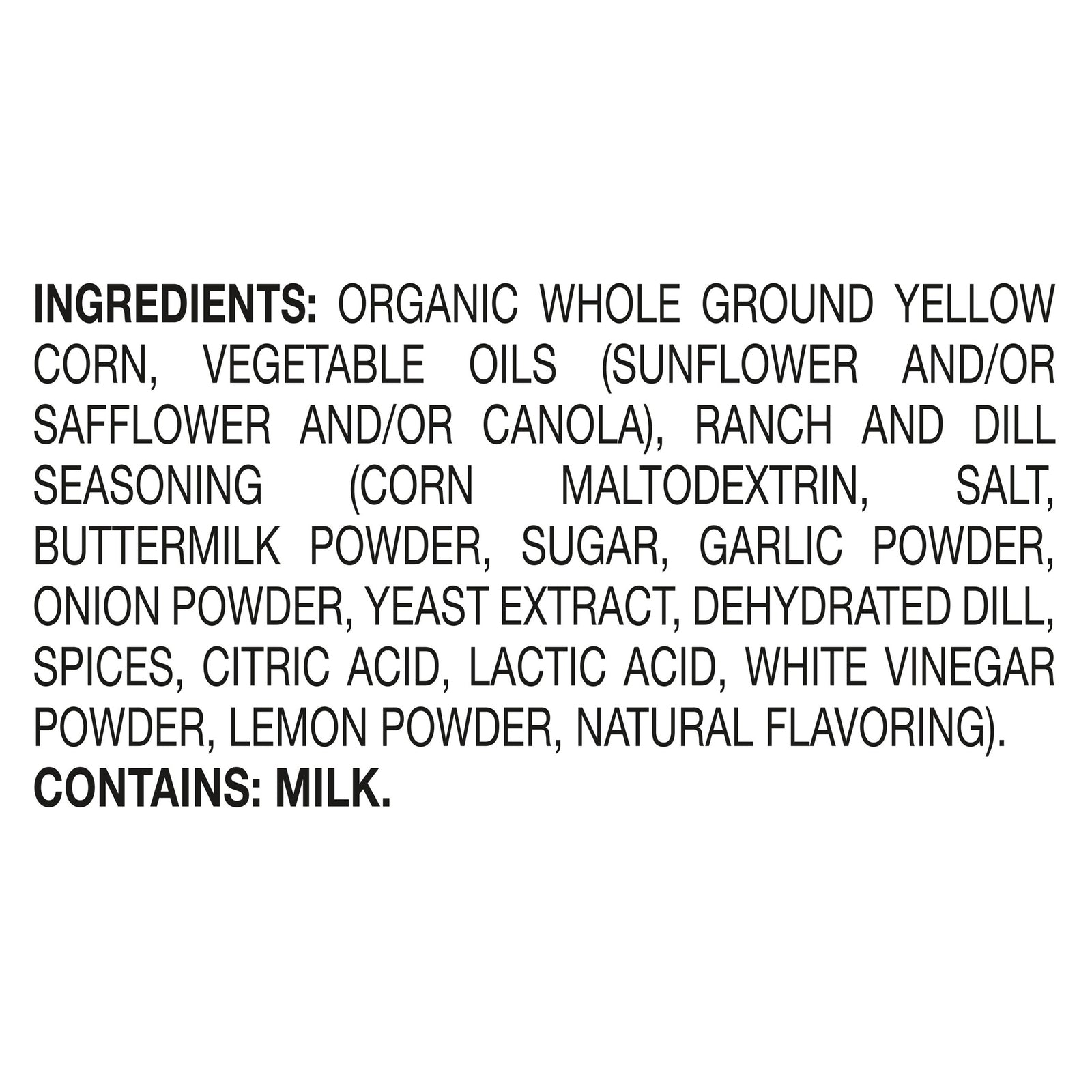 Late July Snacks - Tort Chips Grdn Ranch - Case Of 12-7.8 Oz - GreatEagleInc