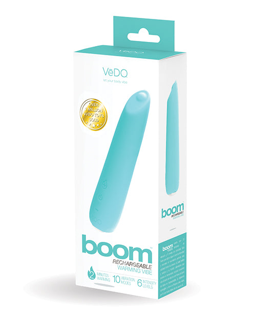 Vedo Boom Rechargeable Ultra Powerful Vibe Turquoise