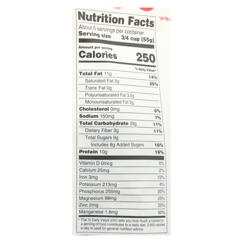 Manitoba Harvest - Granola Hemp Hny/oats - Case Of 6 - 10 Oz - GreatEagleInc