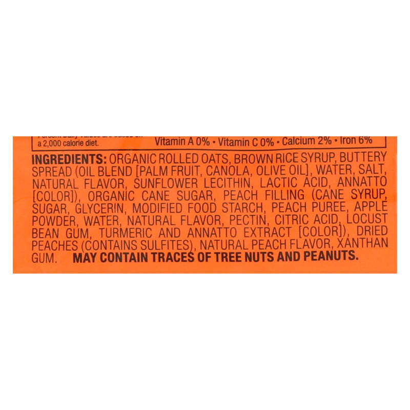 Bobo's Oat Bars - Bars - Peach - Case Of 12 - 3 Oz. - GreatEagleInc