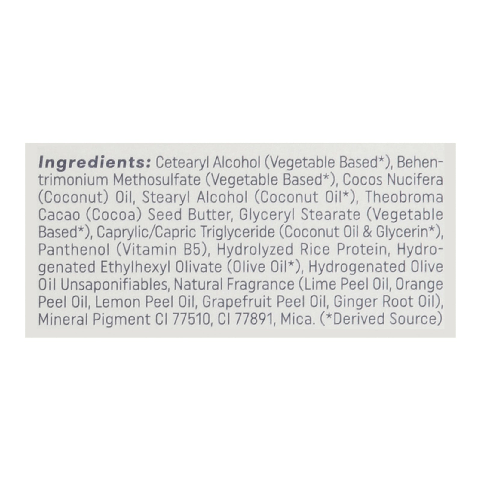 Hibar Inc - Conditioner Solid Moisturize - 1 Each -2.7 Oz - GreatEagleInc