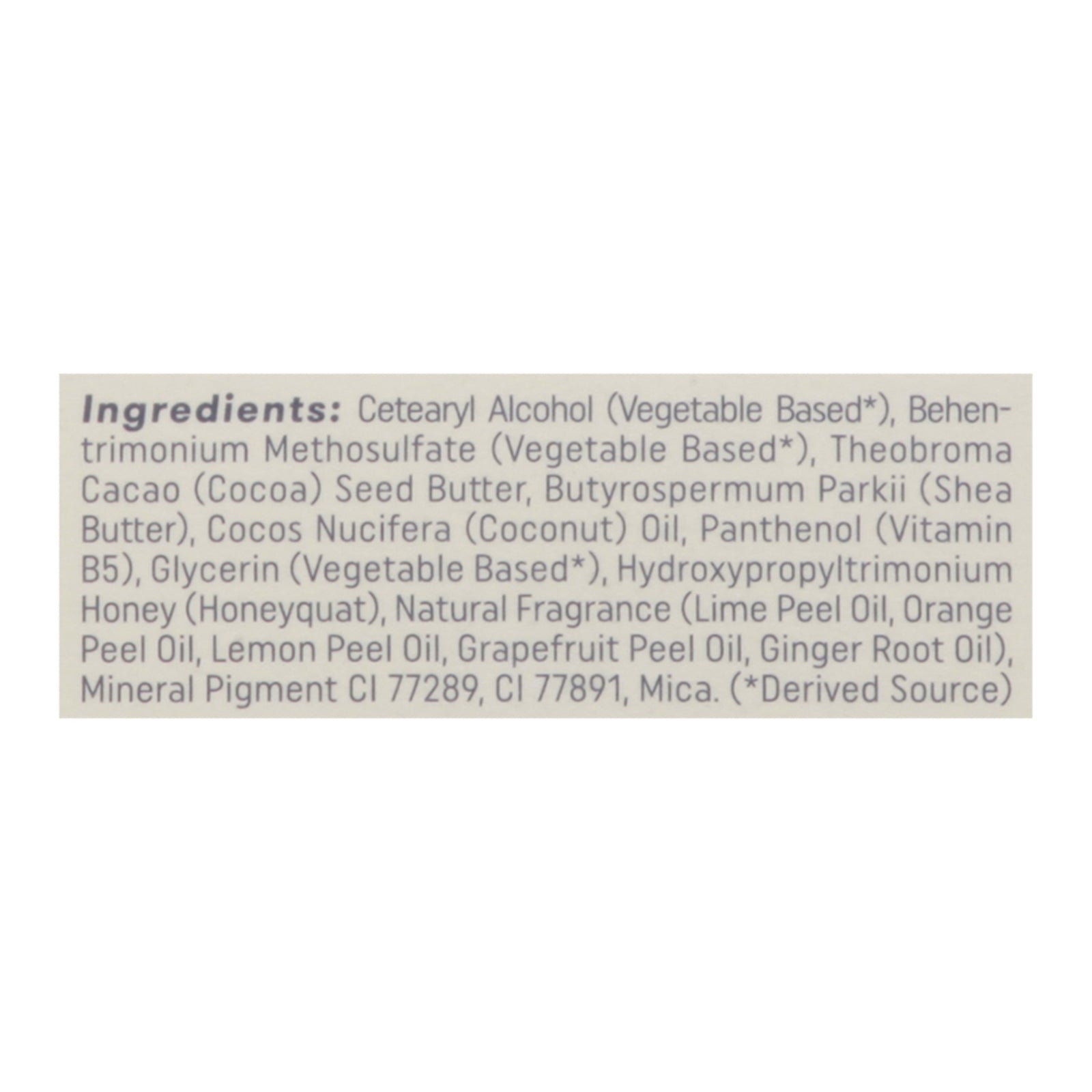 Hibar Inc - Conditioner Solid Maintain - 1 Each -2.7 Oz - GreatEagleInc