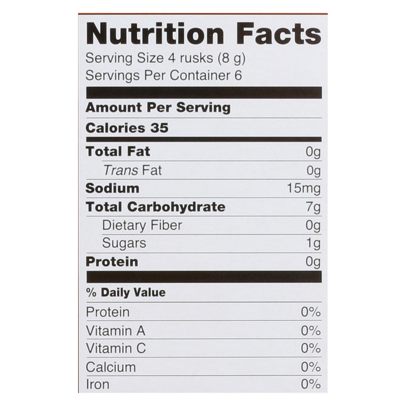 Baby Mum Mum Organic Baby Teeth Rice Rusk Organic Rick Snack With Sweet Potato And Carrot Flavor  - Case Of 6 - 1.76 Oz - GreatEagleInc