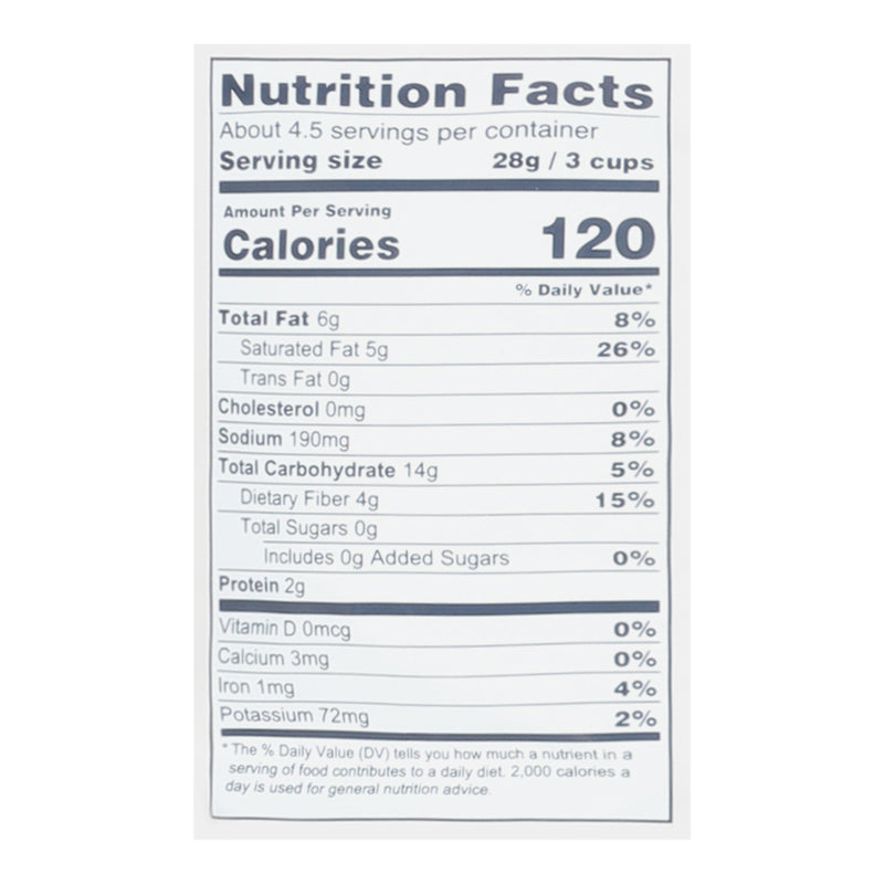 Lesser Evil - Popcorn Himlyn Pink Salt - Case Of 12-4.6 Oz - GreatEagleInc