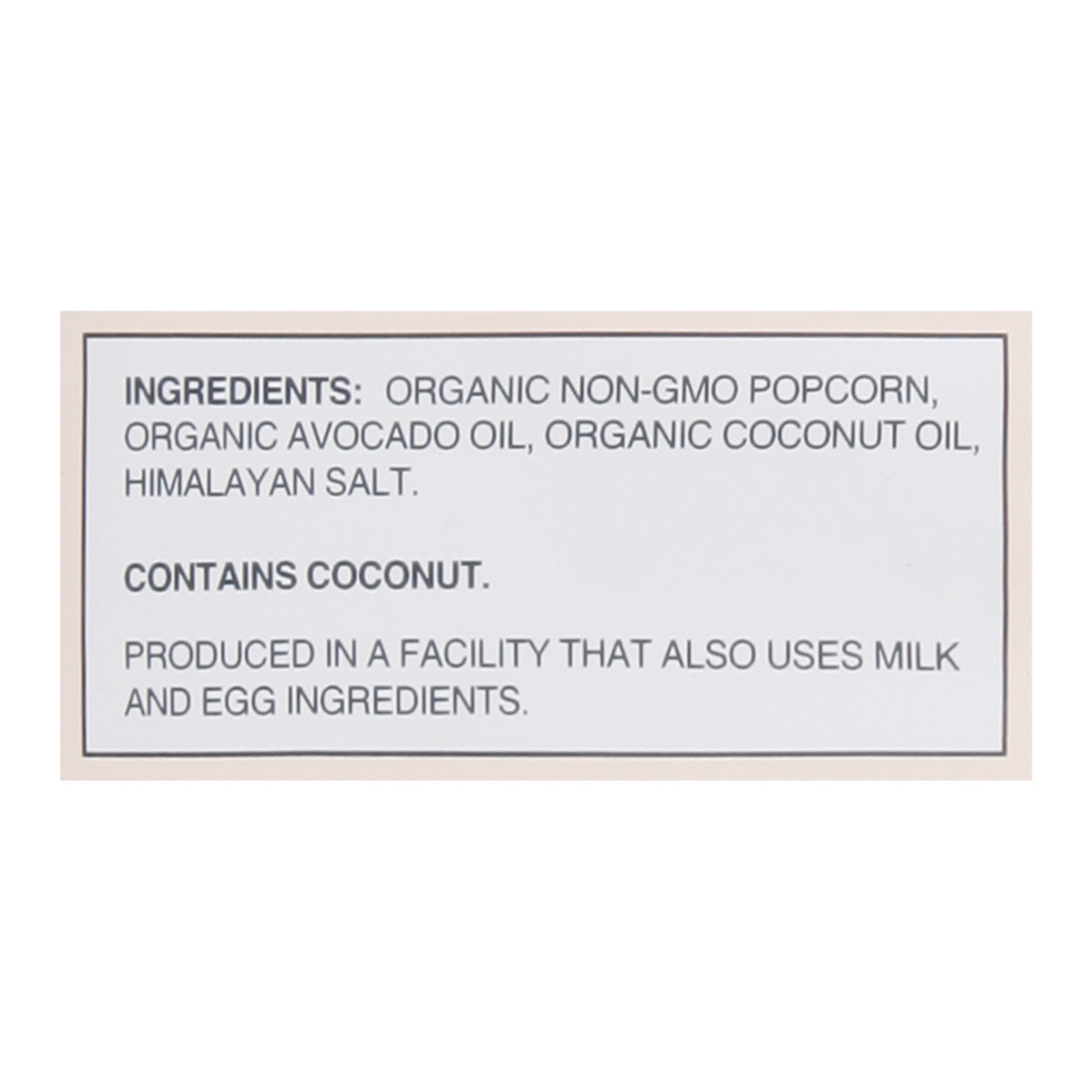 Lesser Evil - Popcorn Avocado-licious - Case Of 12-4.6 Oz - GreatEagleInc