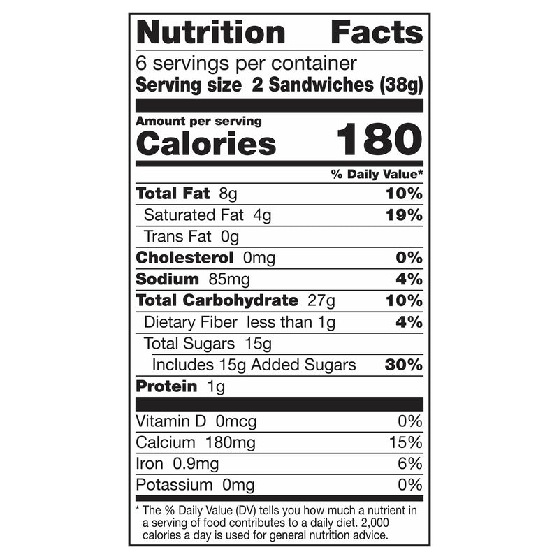 Annie's Homegrown - Grm Sandwich Smores - Case Of 6-8 Oz - GreatEagleInc