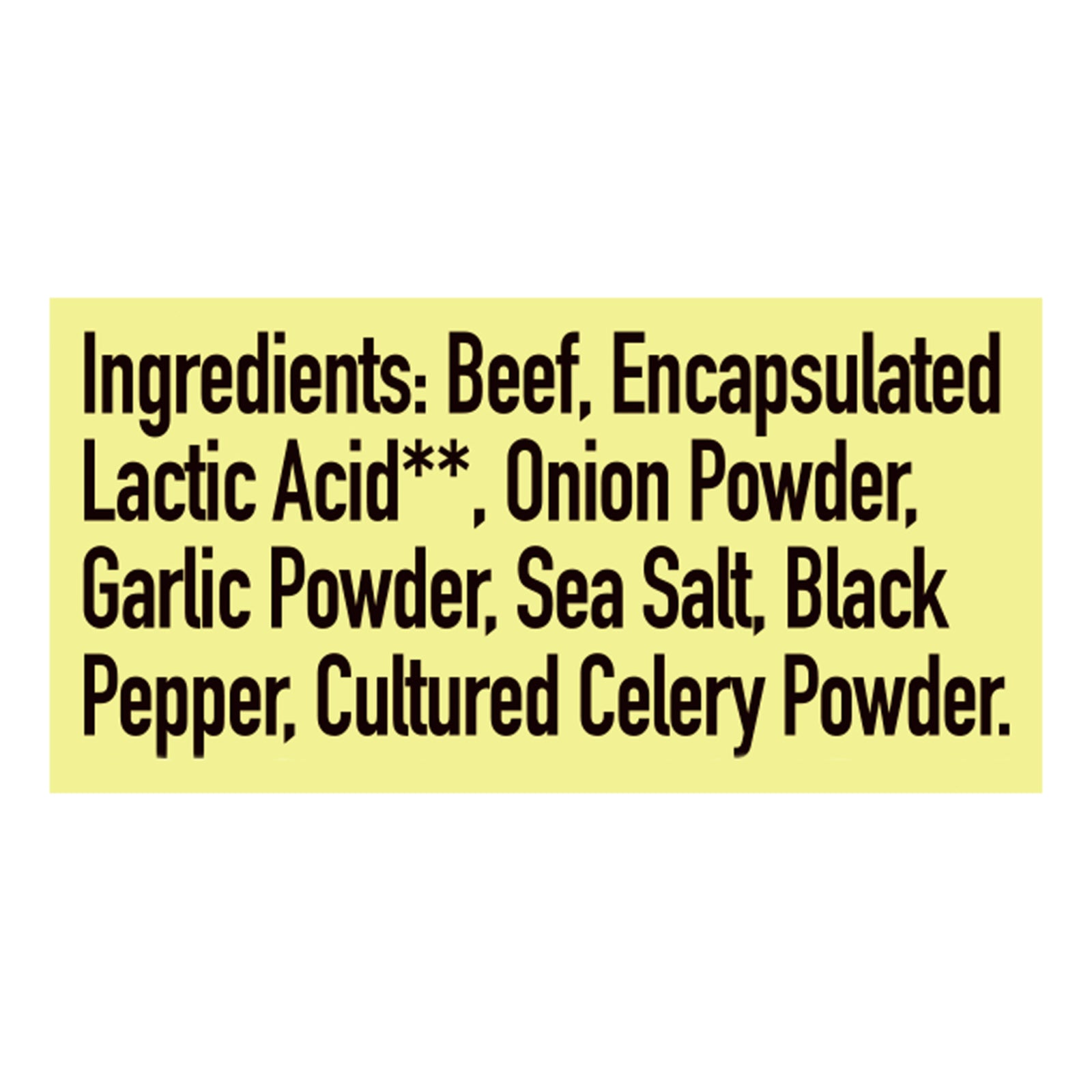 Epic - Bar Beef Sea Salt Pepper - Case Of 12-1.3 Oz - GreatEagleInc
