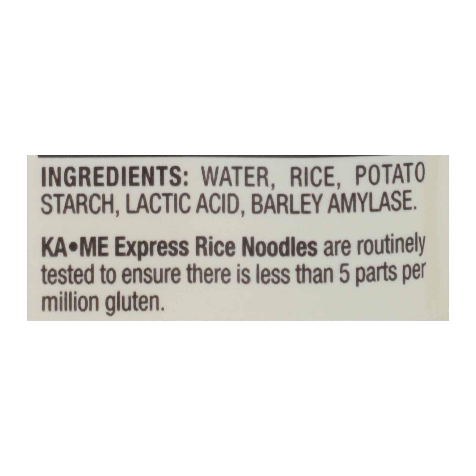 Ka-me Pad Thai Express Rice Noodles  - Case Of 6 - 10.6 Oz - Home & Garden