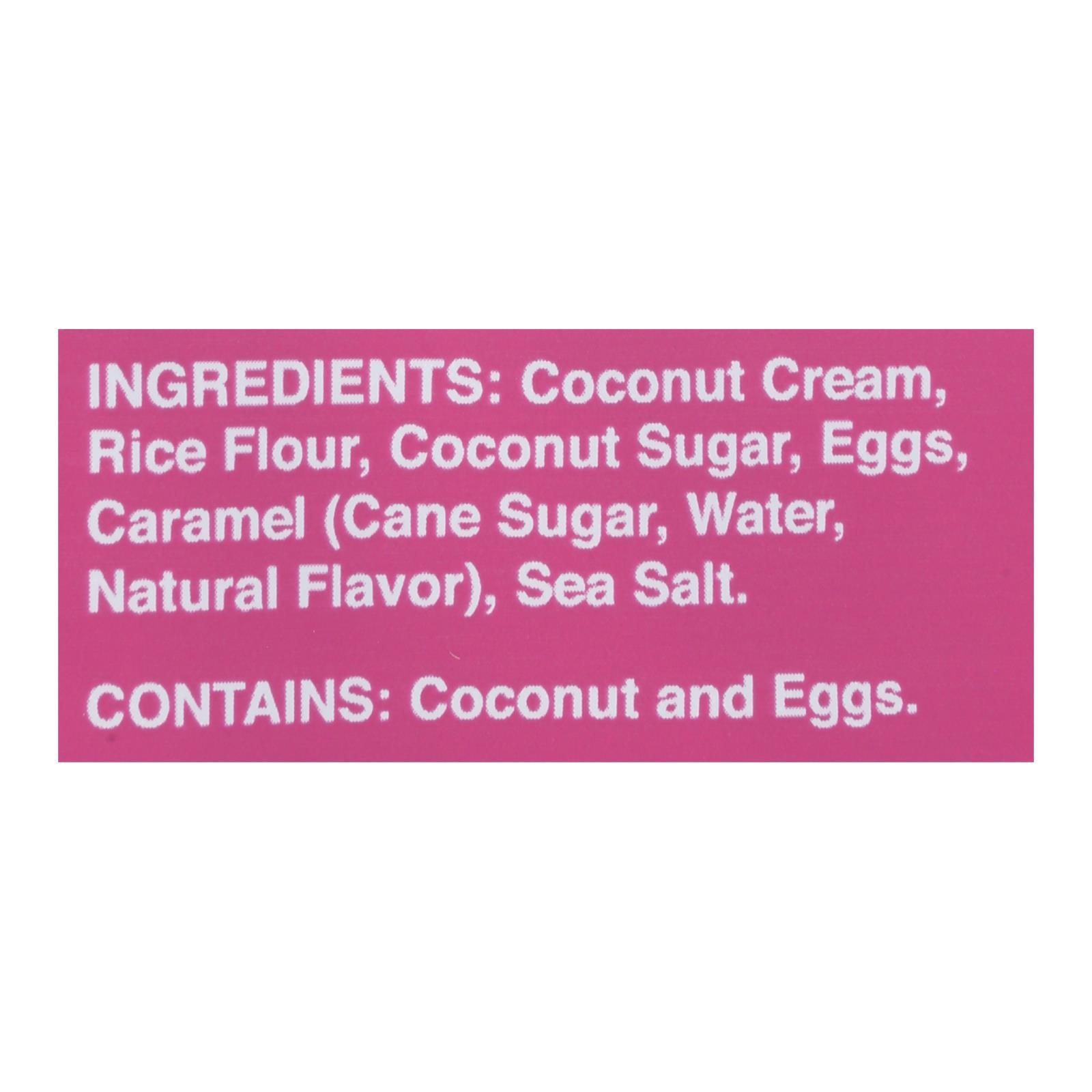 Sun Tropics Coco Rolls Salted Caramel, Rolled Coconut Wafer  - Case Of 12 - 4 Oz - GreatEagleInc