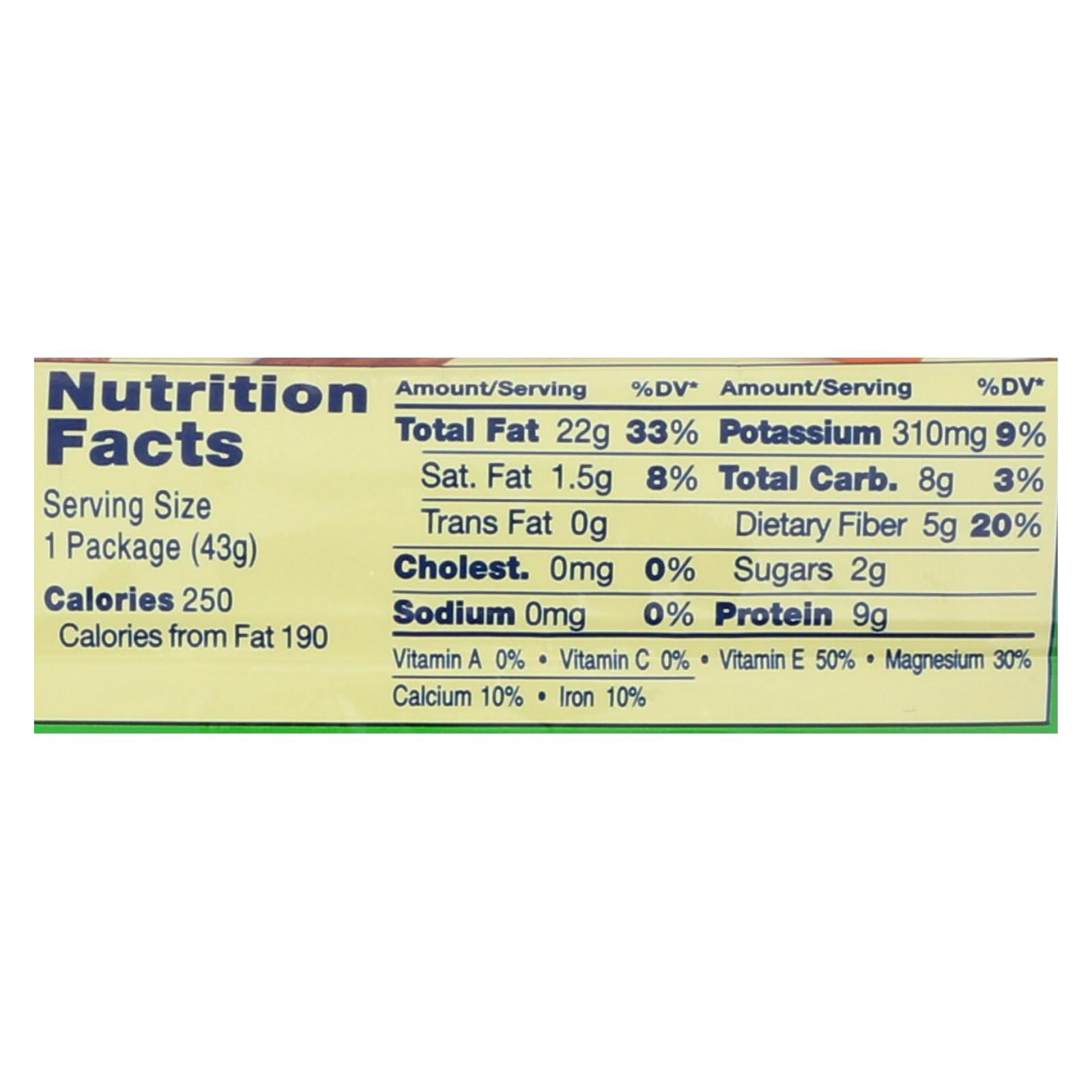 Blue Diamond Natural Whole Almonds - Case Of 12 - 1.5 Oz - Home & Garden