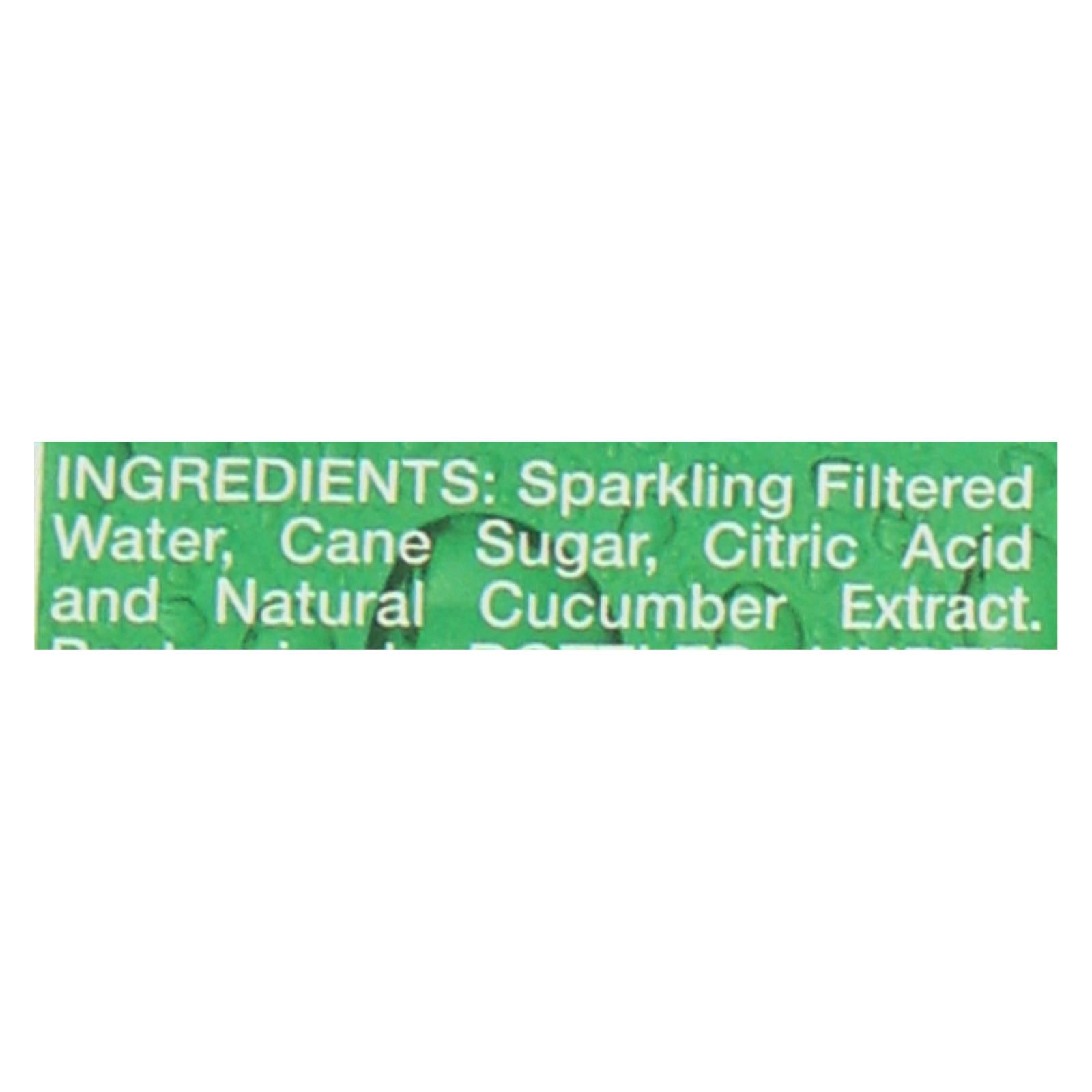 Mr. Q.cumber Sparkling Beverage - Case Of 24 - 7 Oz - GreatEagleInc