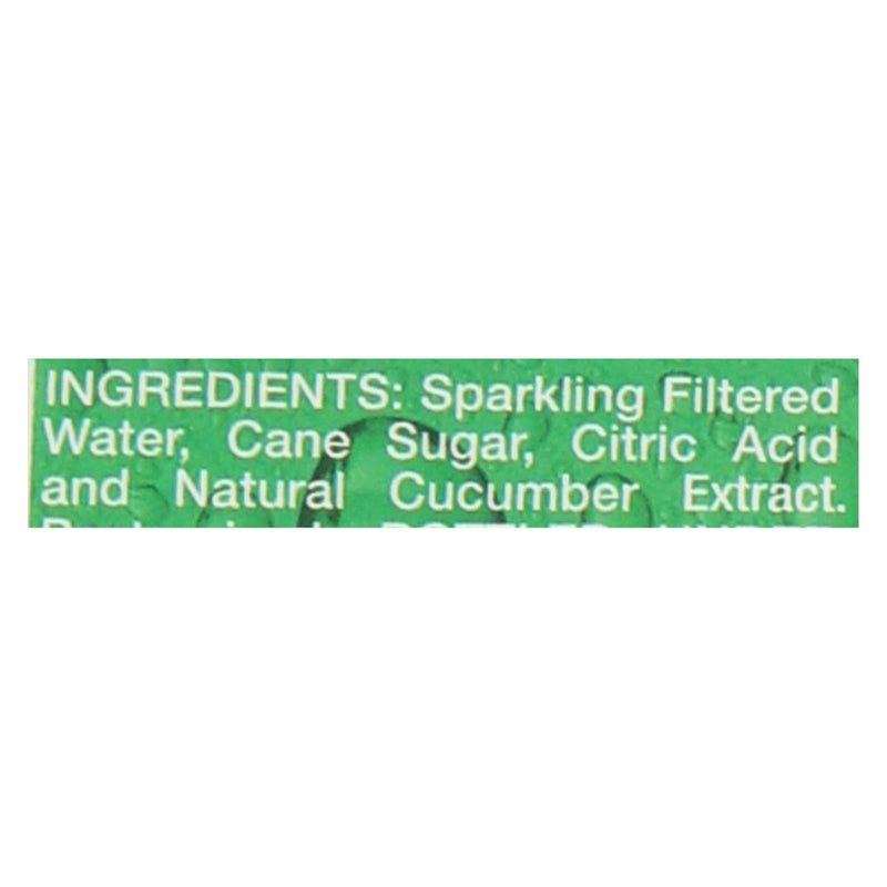 Mr. Q.cumber Sparkling Beverage - Case Of 24 - 7 Oz - GreatEagleInc
