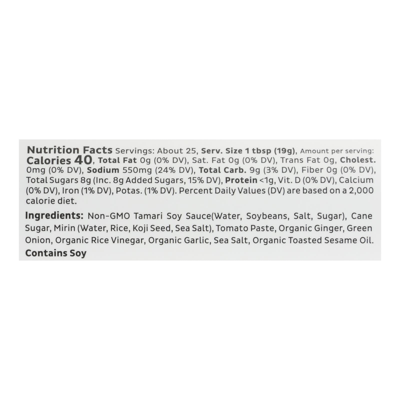 Bachan's - Sauce Japanese Bbq Gluten Free - Case Of 6-17 Fz - GreatEagleInc