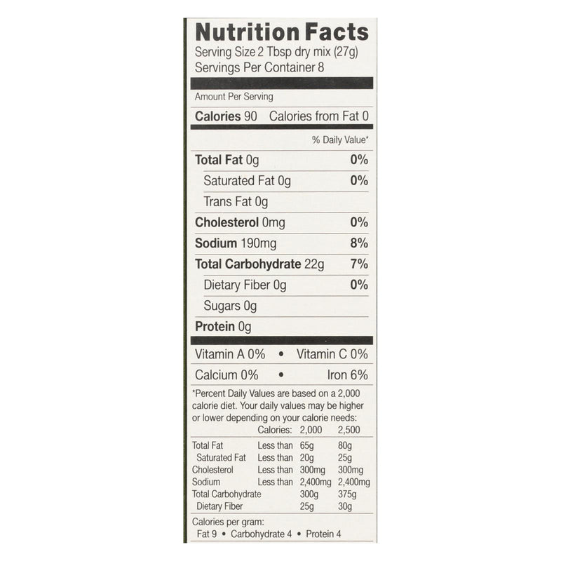 Chebe Bread Products - Bread Mix Focaccia - Cs Of 8-7.5 Oz - GreatEagleInc