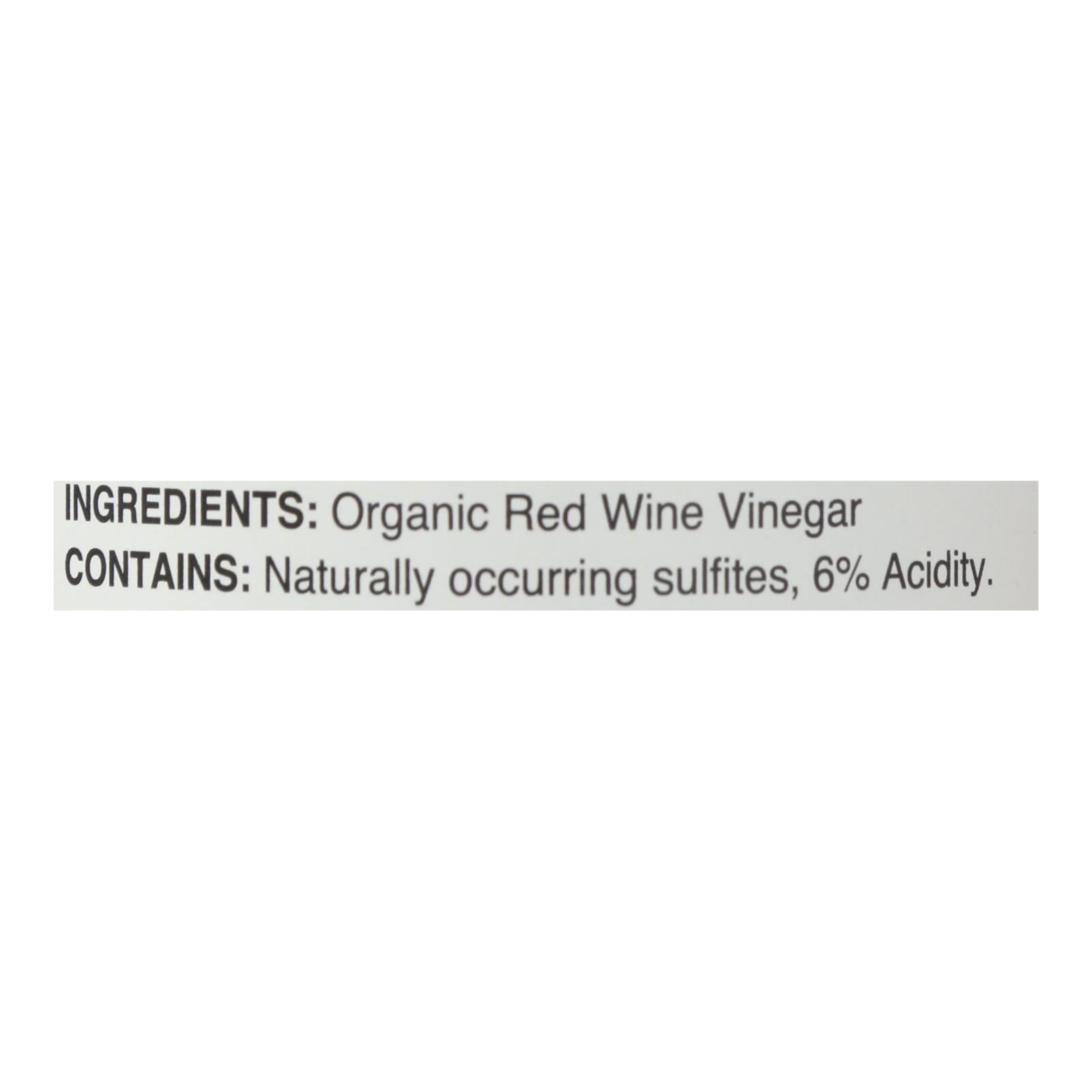 Madhava Honey - Vinegar Red Wine - Case Of 6-16.9 Oz - GreatEagleInc