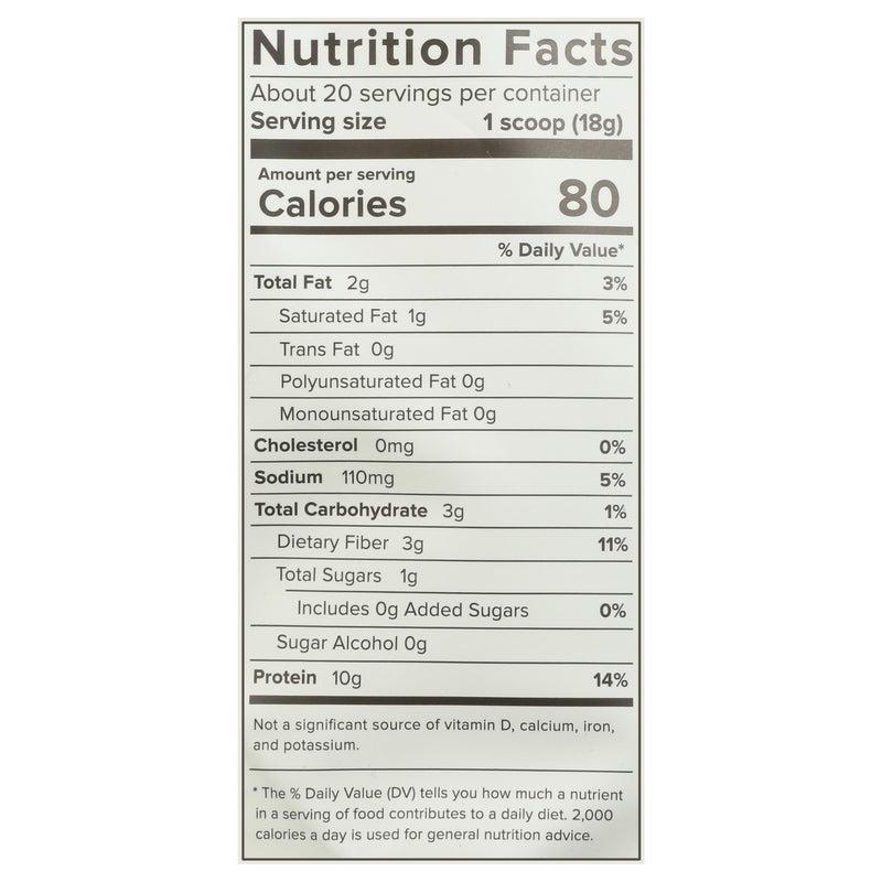 Truvani - Protein Powder Greens - 1 Each-12.59 Oz - GreatEagleInc