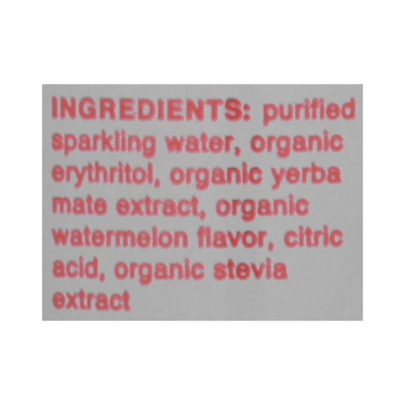 Clean Cause - Yerba Mate Watermelon - Case Of 12-16 Fz - GreatEagleInc