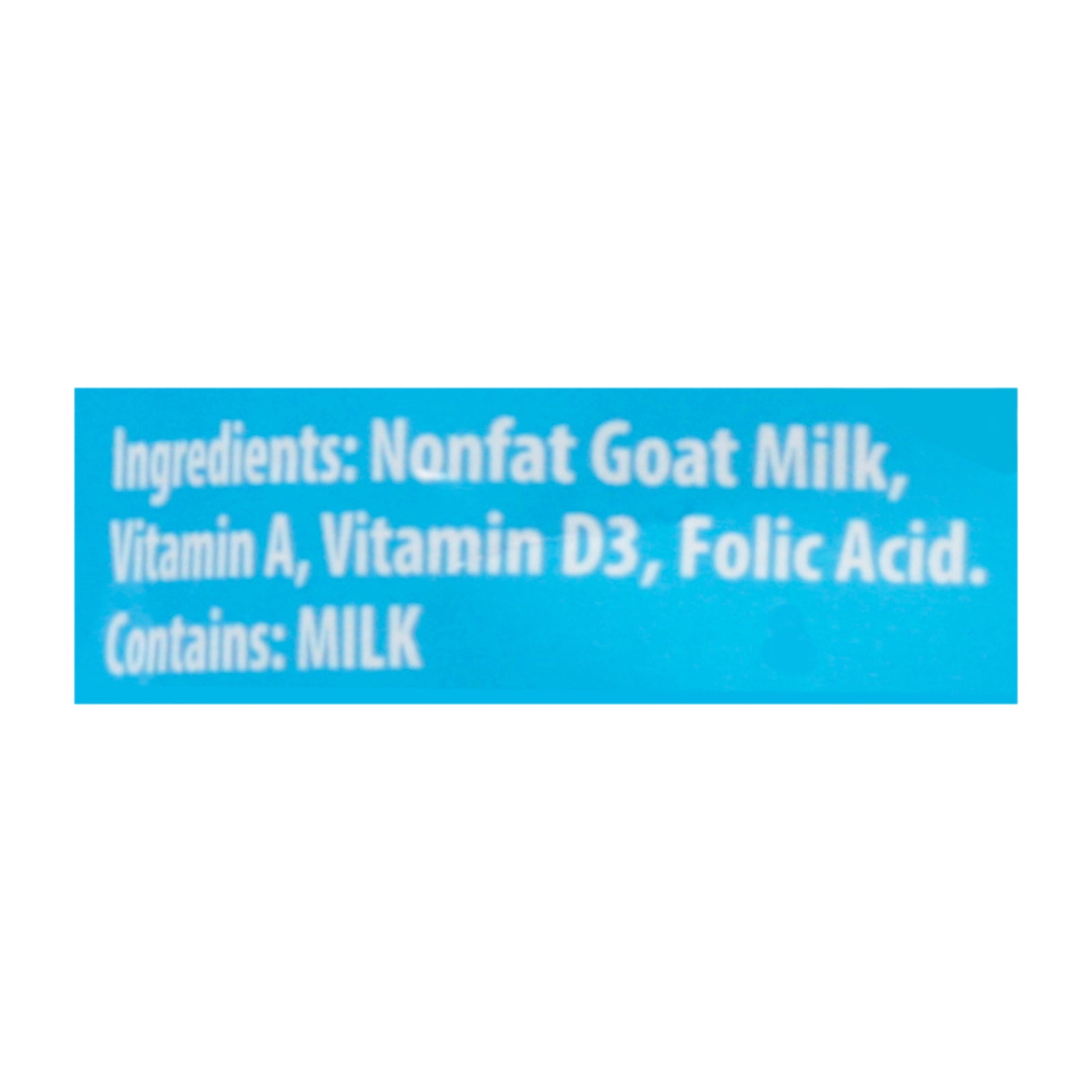 Meyenberg - Goat Milk Powdrd Non Fat - Case Of 6-12 Oz - GreatEagleInc