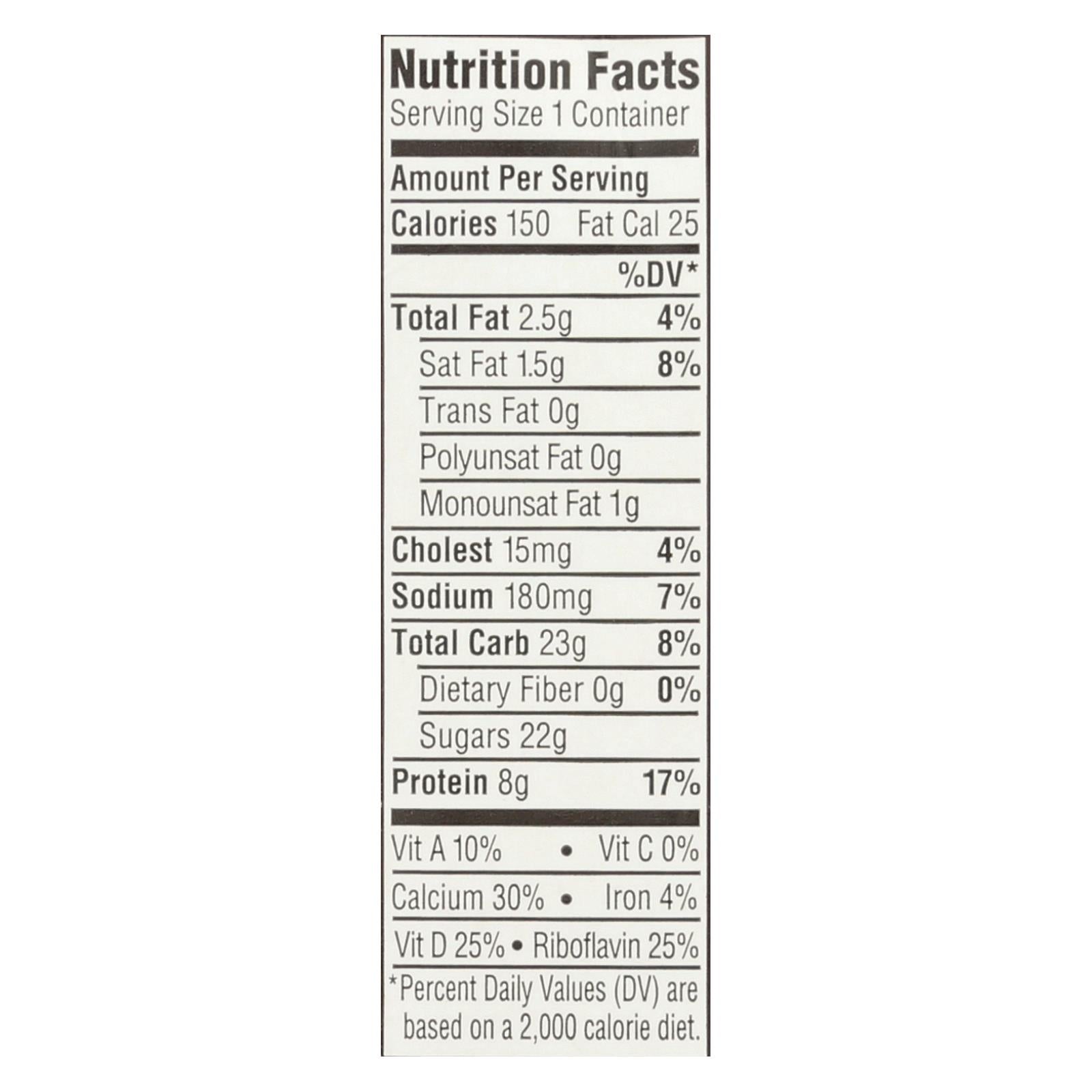 Horizon Organic Dairy - Milk Chocolate 1% Dha Asep - 1 Each-12/8 Oz - GreatEagleInc