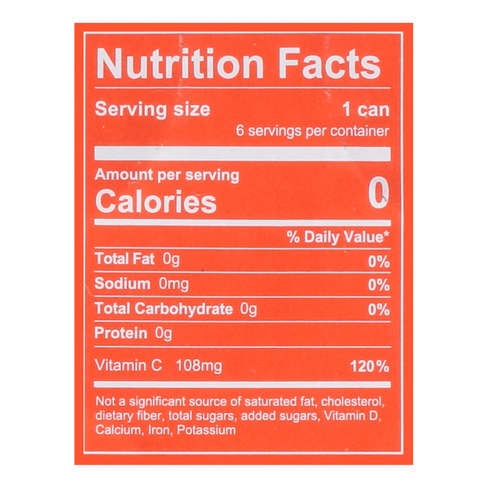 Hop Water - Hop Water Spk Bld Orng 6pk - Case Of 4-6/12 Fz - GreatEagleInc