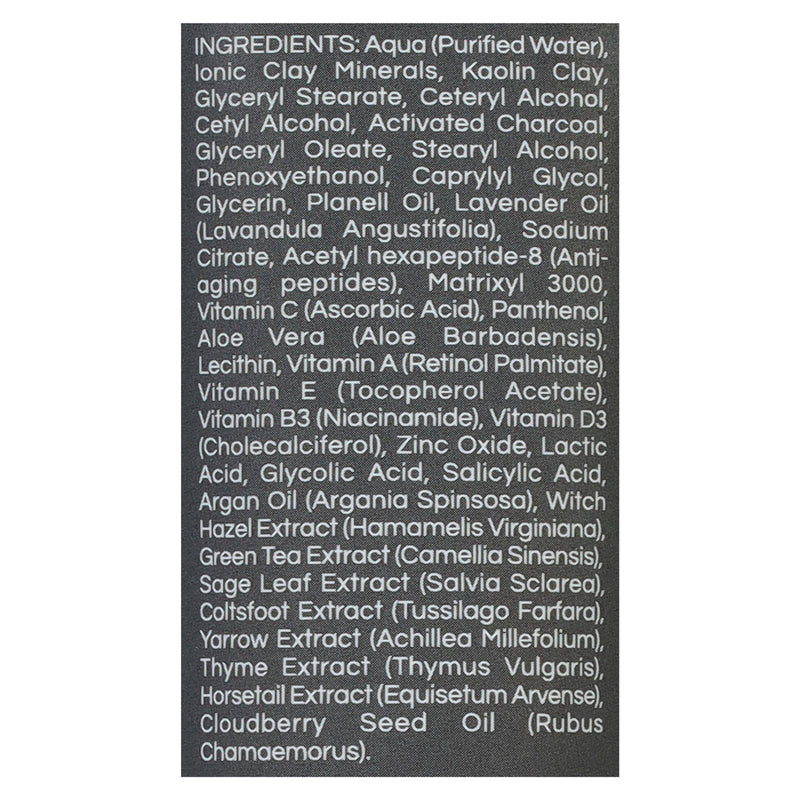 Zion Health - Face Mask Charcoal Adama - 1 Each - 4 Oz - GreatEagleInc