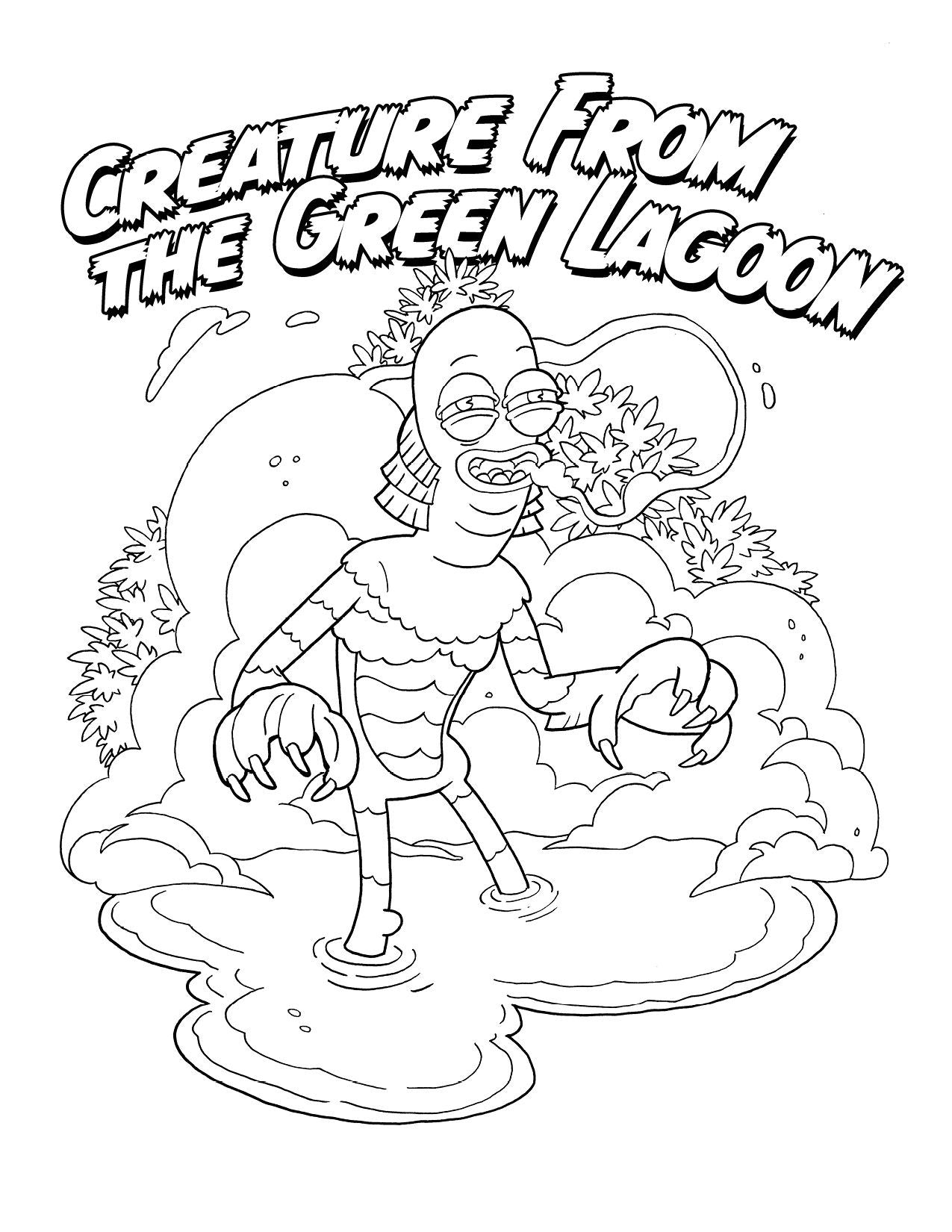 Killer Buds Coloring Book - GreatEagleInc