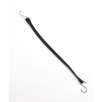 21 in. EDPM tarp strap with metal end loops