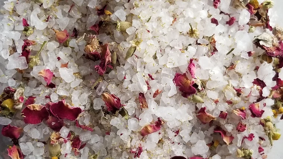 Ease: Epsom Salt Floral Bath Tea - 1 / 2 oz - Home Decor