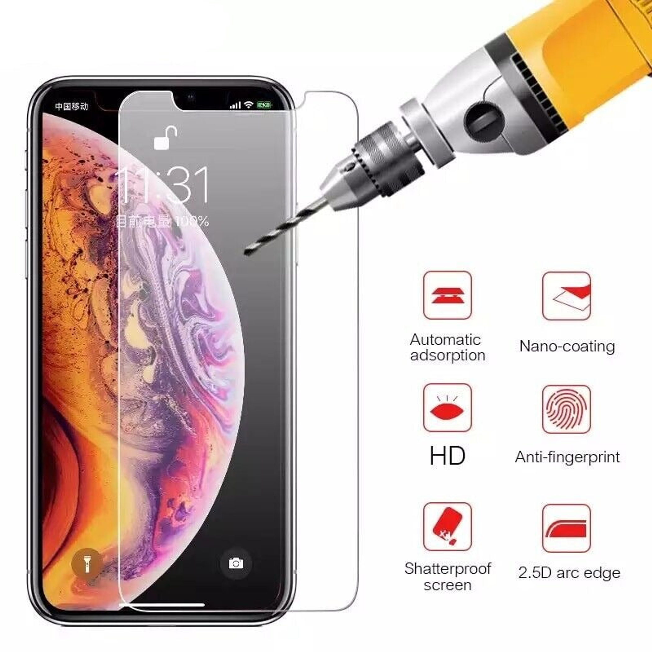 3pcs For iPhone 12 Pro max iPhone 12 Pro Tempered Glass Screen Protector - Device Accessories | CN, Device Accessories,…