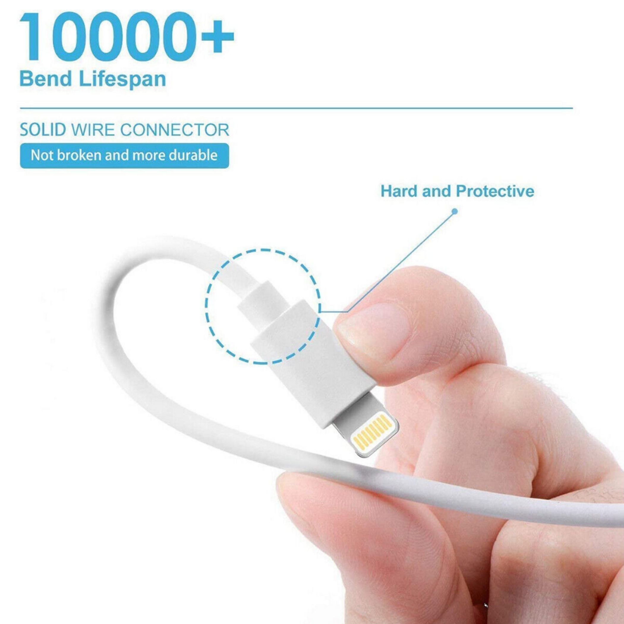 3ft USB Charger Data Cable Cord For iPhone - Device Accessories | CN, Device Accessories, Electronics