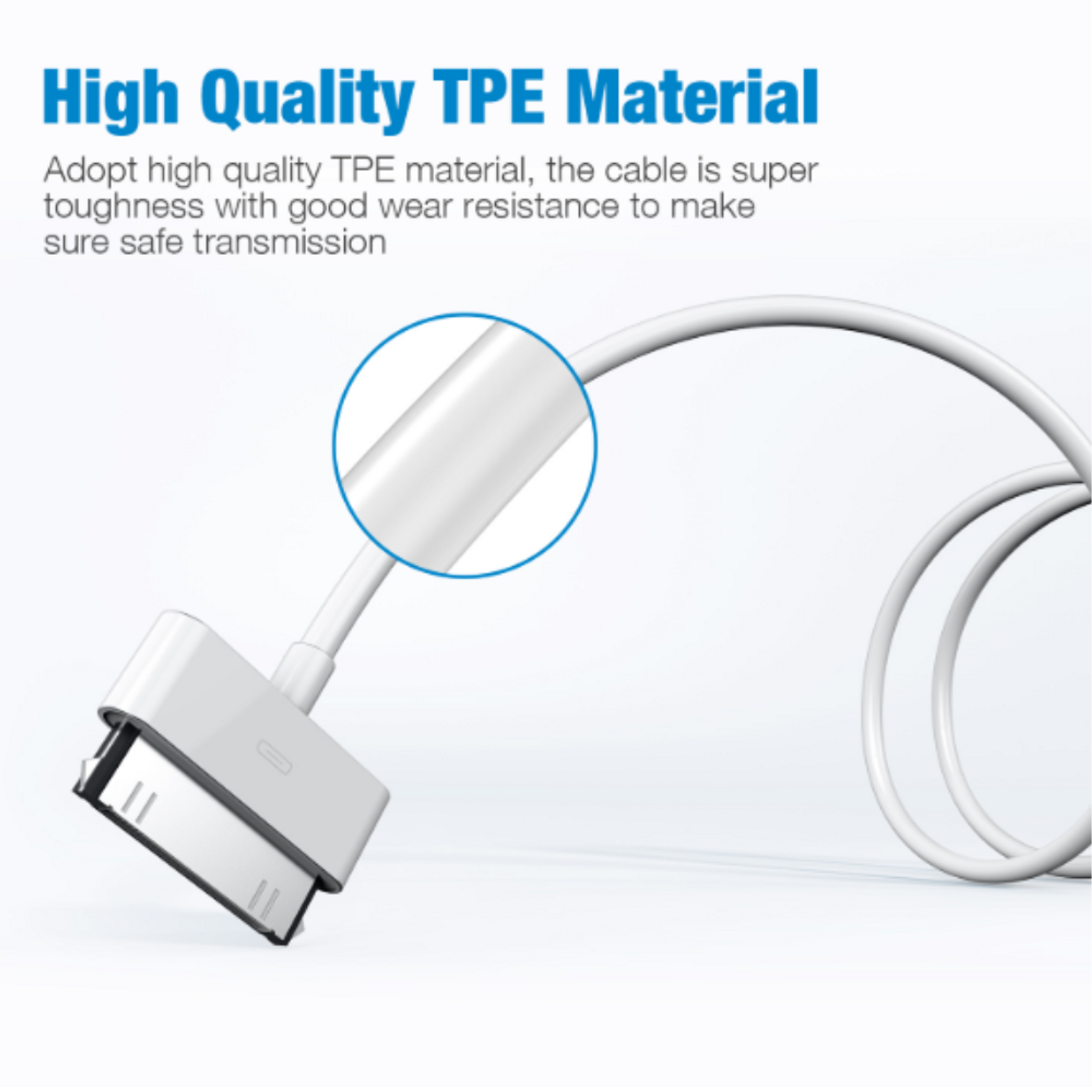 3ft/6ft 30-Pin to USB Charge Sync Cable For iPhone 3 3G 4 4s Ipad iPod - Device Accessories | CN, Device Accessories,…