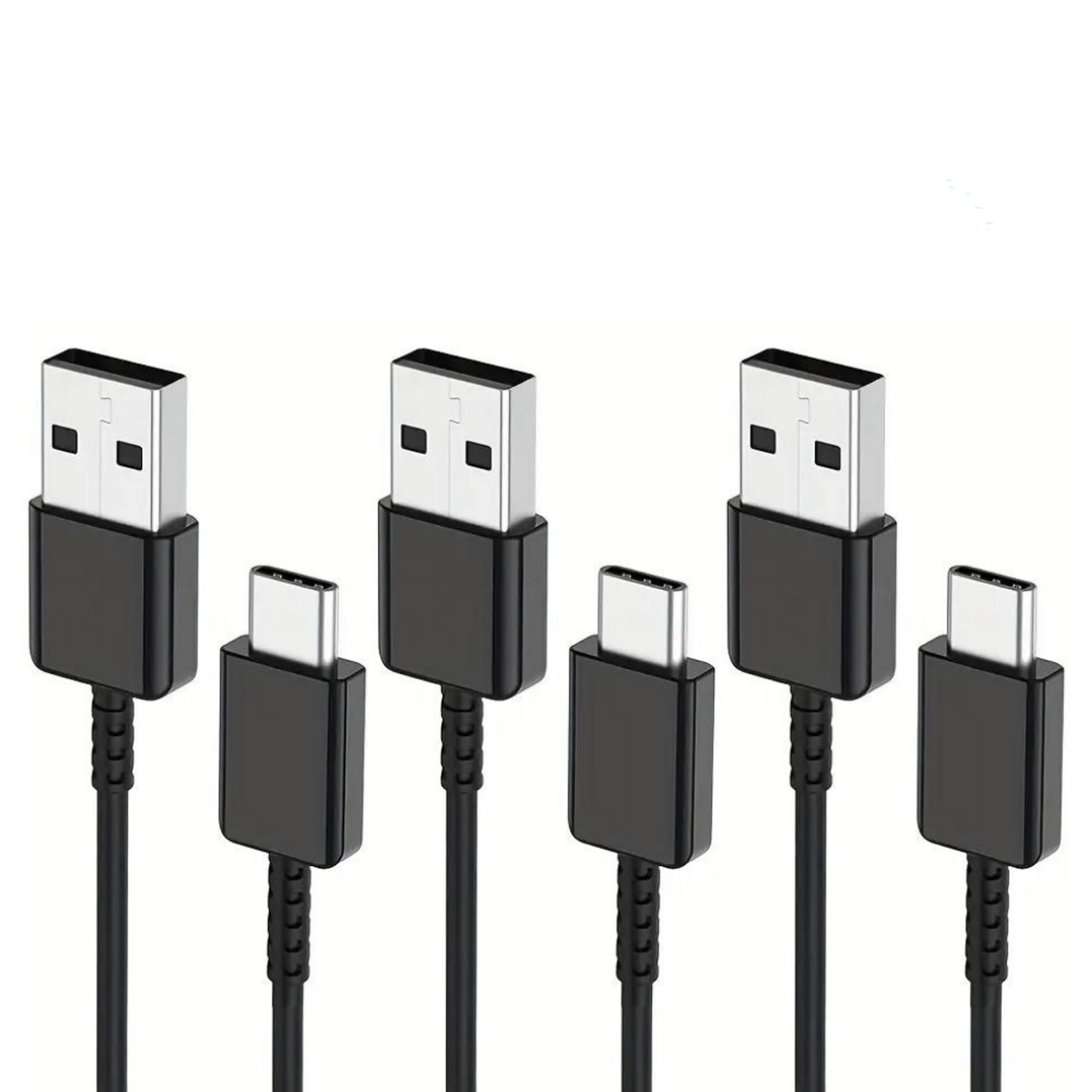 3pack 3FT - 10Ft Type-C Charging Cords Cable - Device Accessories | CN, Device Accessories, Electronics