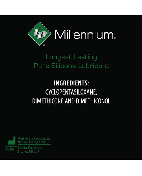 Id Millennium Silicone Lubricant - 12 Ml Tube - GreatEagleInc