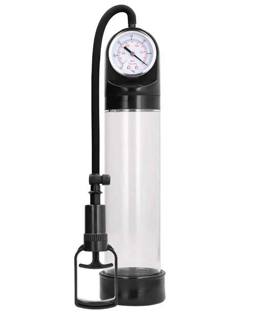 Shots Pumped Comfort Pump W/advanced Psi Gauge - Transparent - GreatEagleInc